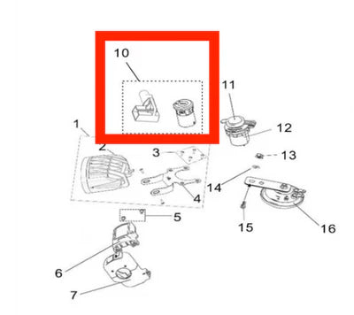 OEM Surron Branded Key and Ignition (Surron LBX)